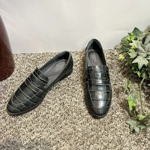 Rockport TruTech Croc Embossed Leather Loafers Size 10 Rockport Women main image 4